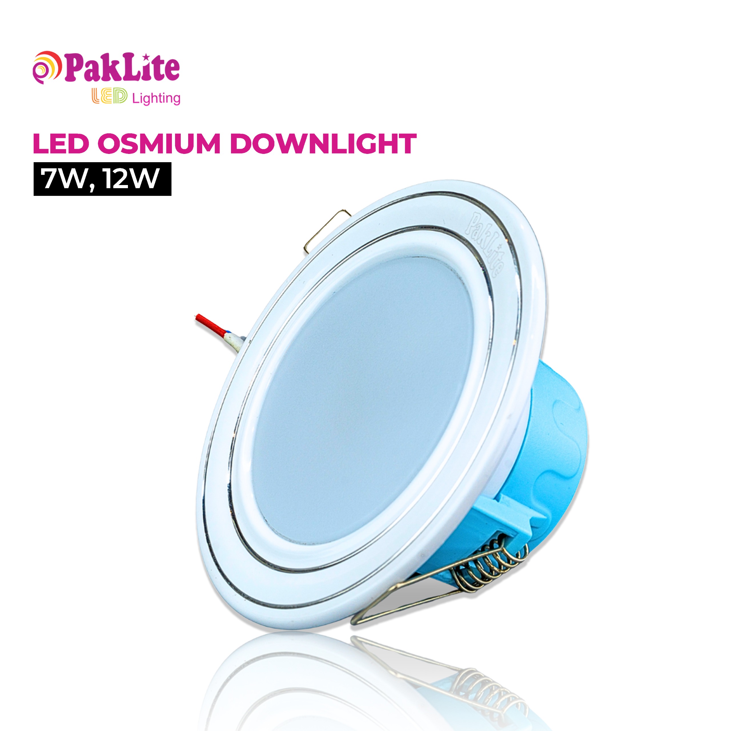 Osmium 12W Aluminum Downlight (Adjustable 3-4")